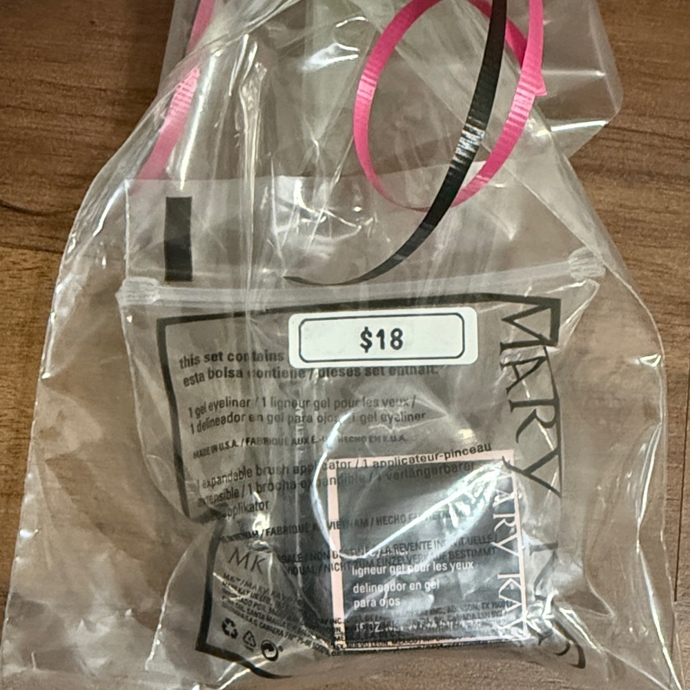 Mary Kay Black Eyeliner with Pink Accents